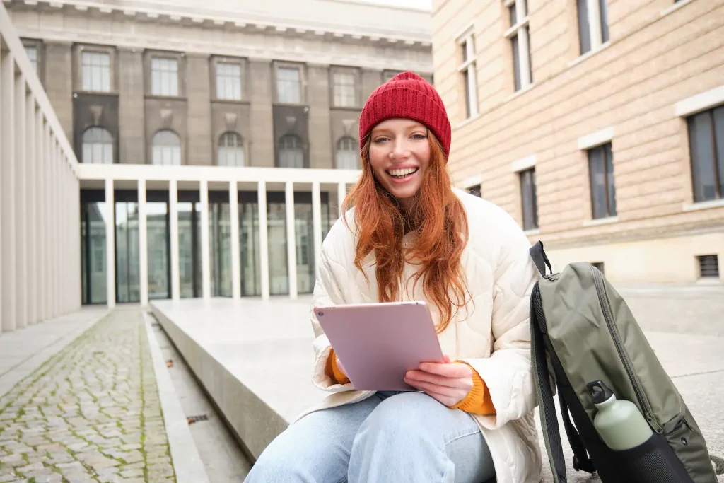 Учениця Атмосферної школи під час навчання в Німеччині